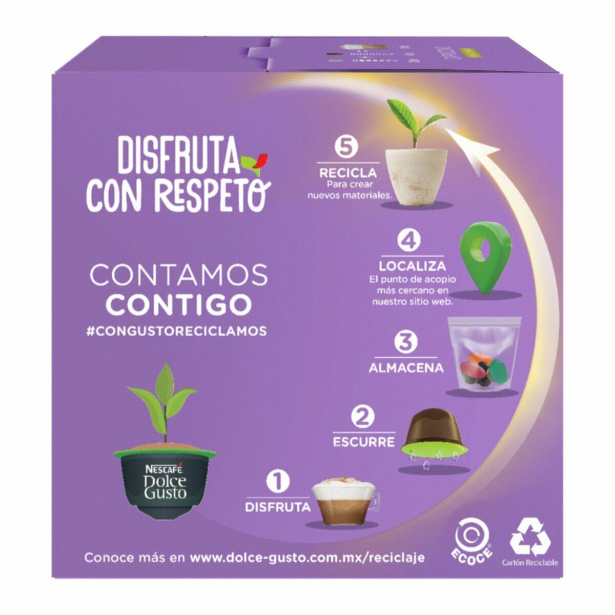  Nescafe Dolce Gusto Chococino 8 per pack - Pack de 2 : Comida  Gourmet y Alimentos