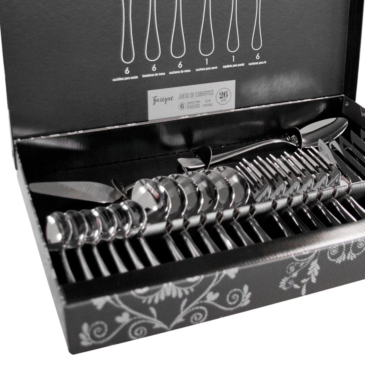 Juego de Cubiertos Tramontina Zurique 26 piezas