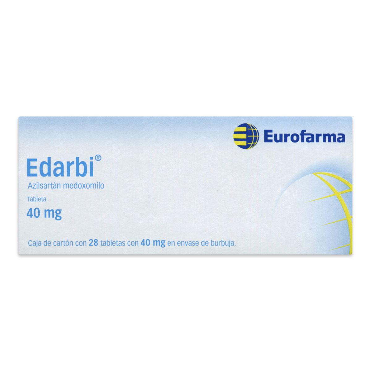 Edarbi 40 Mg 28 tabletas