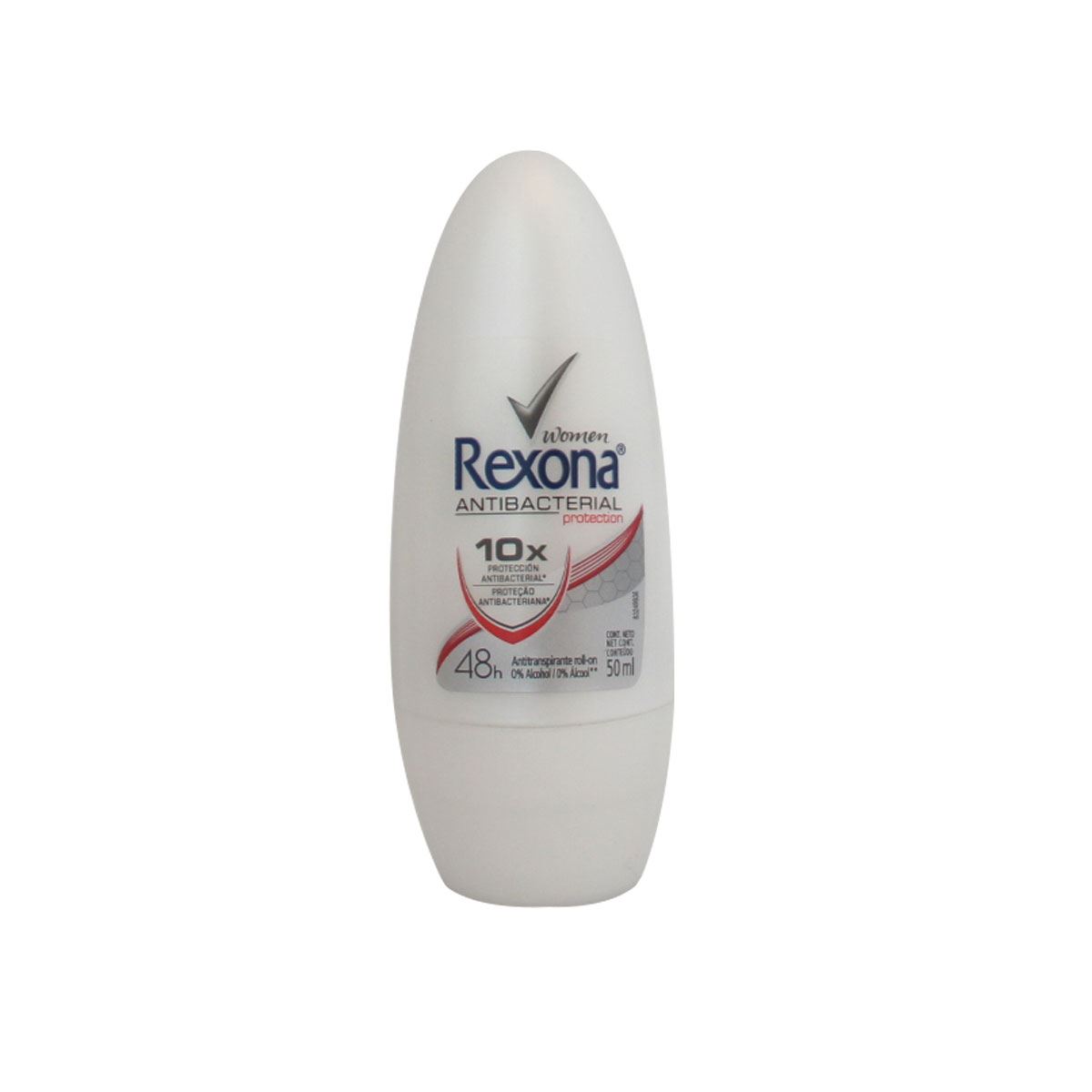 Desodorante Rexona Roll-On Antibacterial