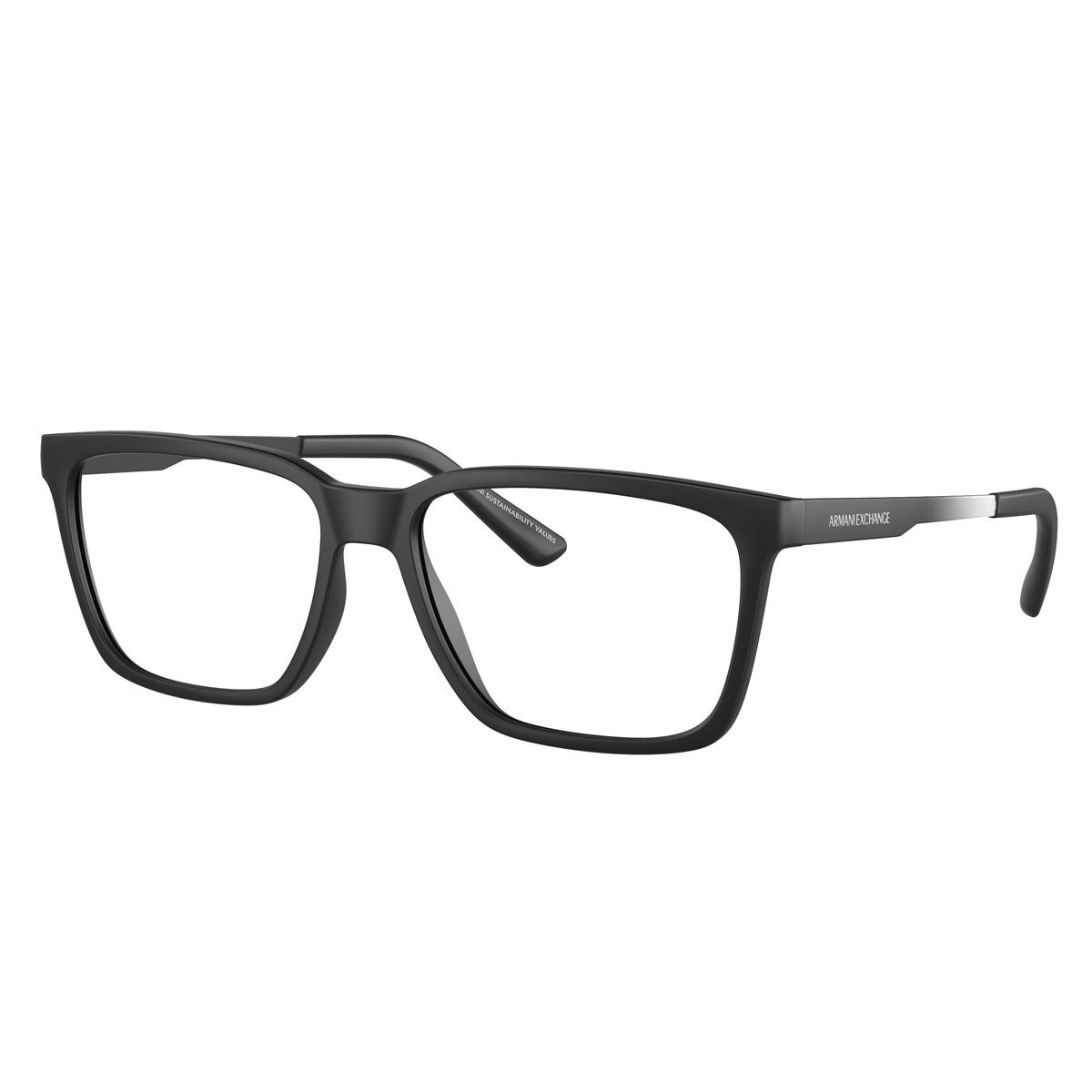 Armazón Armani Exchange Negro Mate para Hombre
