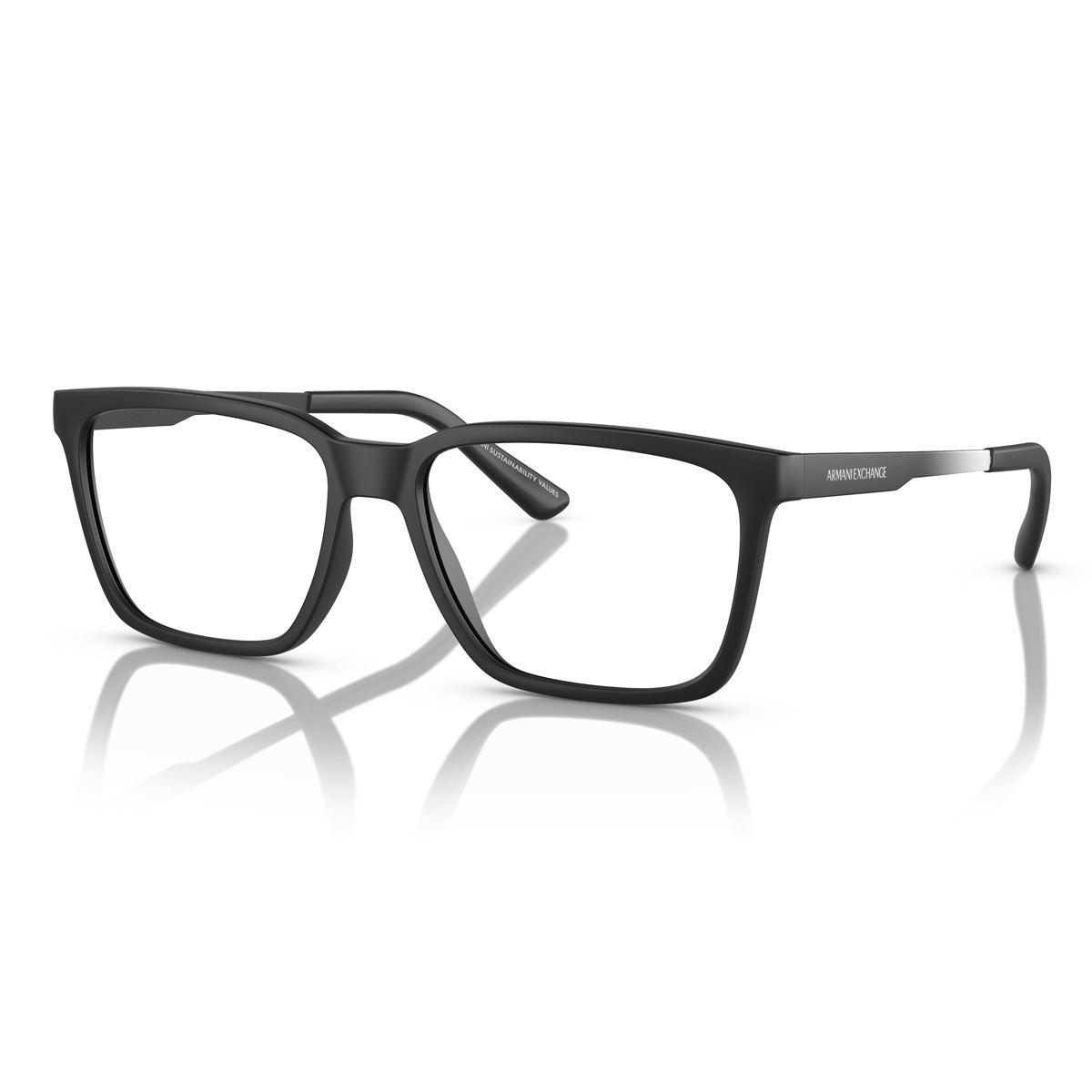 Armazón Armani Exchange Negro Mate para Hombre