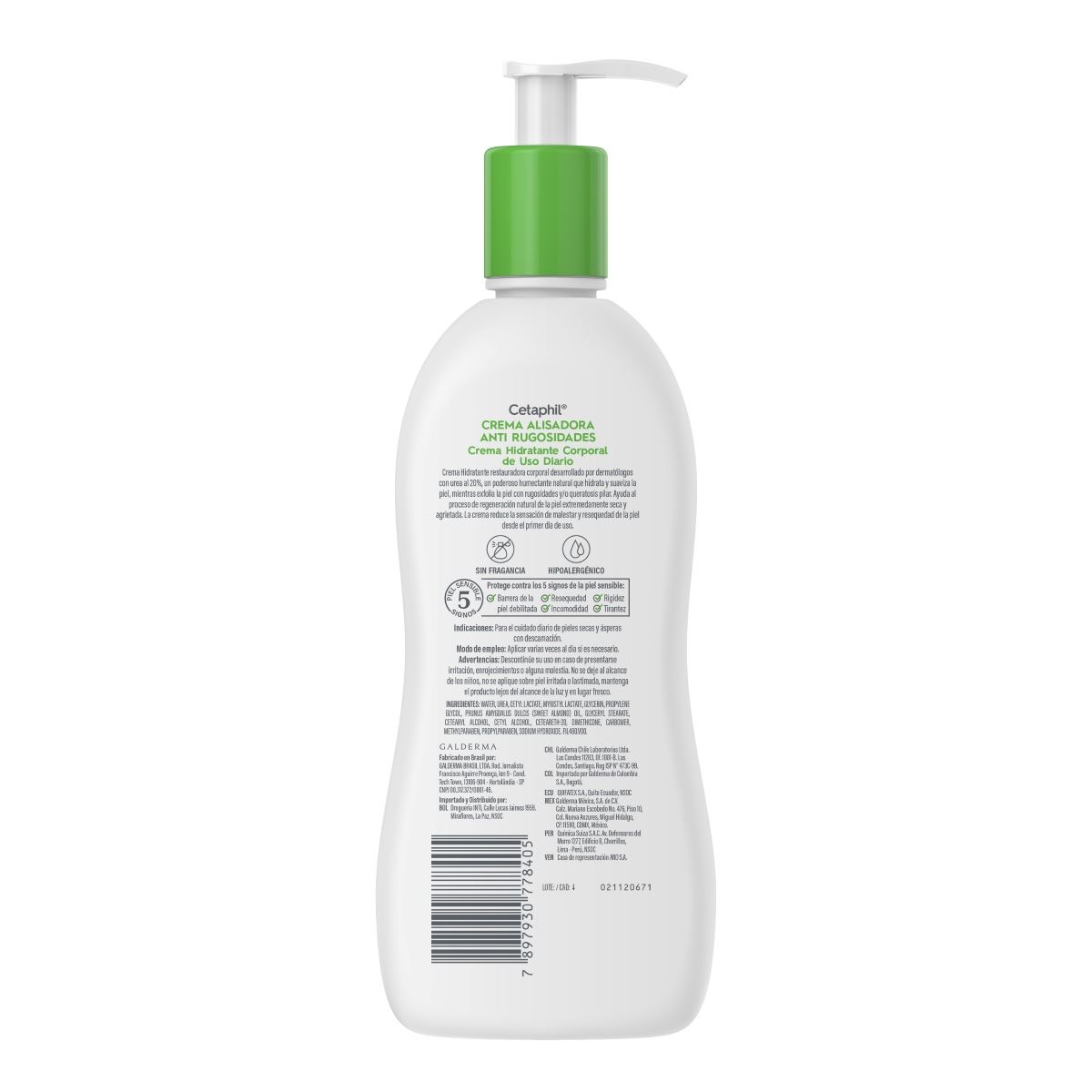 Cetaphil Crema Alisadora Anti Rugosidades Urea 20% 296ml