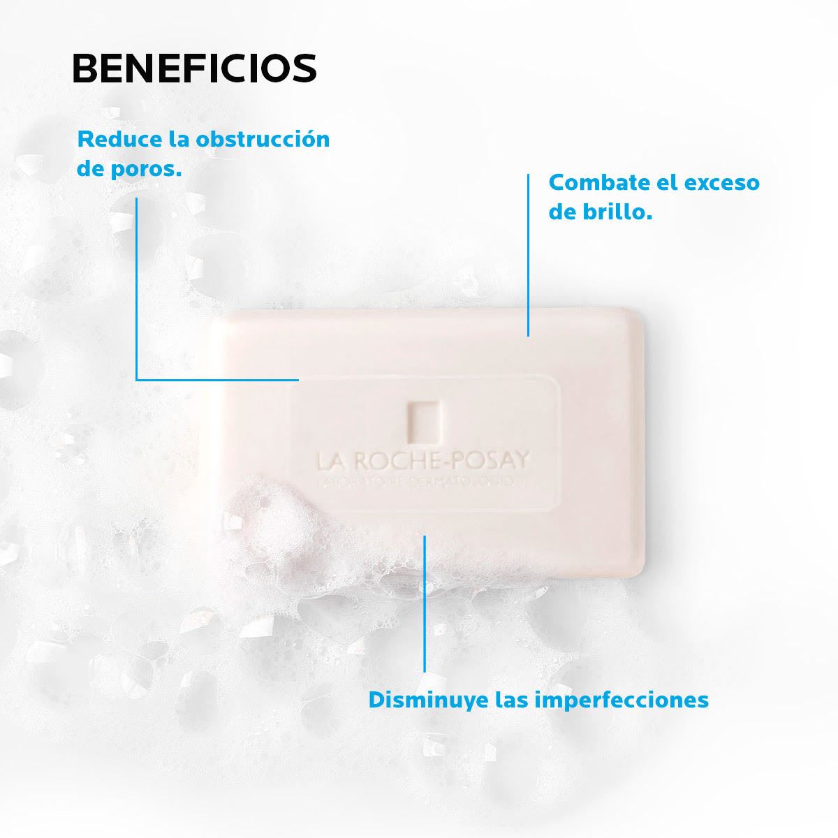 Jabón de Limpieza Facial en Barra La Roche Posay Effaclar Barra Concentrado 70gr