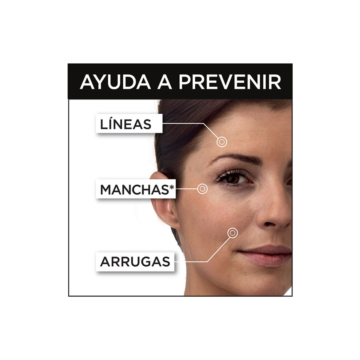 Protector Solar Diario Defender Fluido Invisible Tono Medio FPS 50+ L'ORÉAL PARIS SKIN