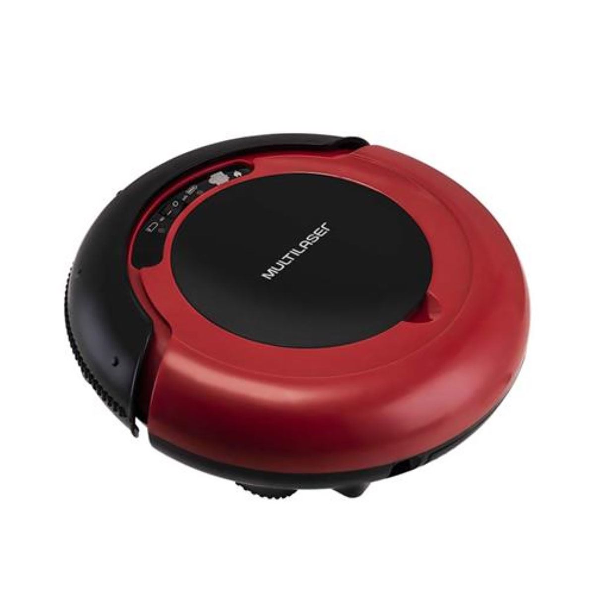 Aspiradora robot multilaser roja