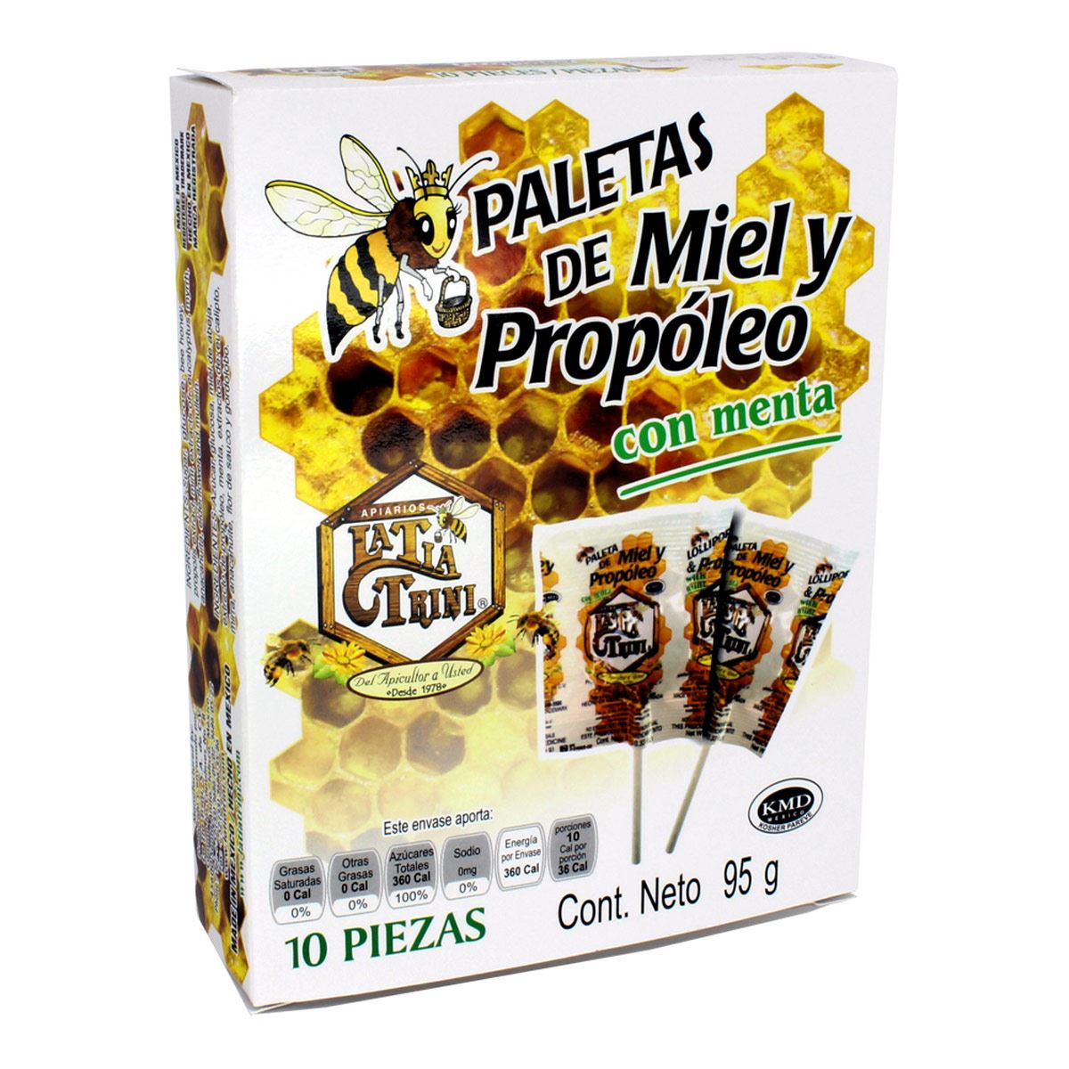 Paleta Del Miel Con Propoleo Caja/1