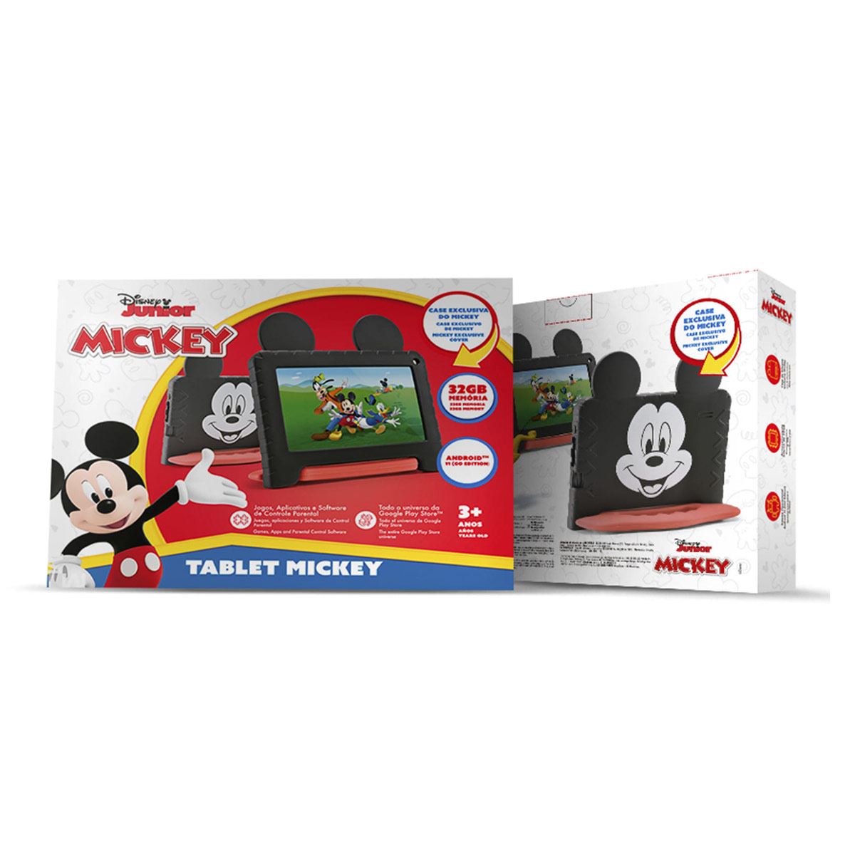 Tablet Mickey 2 + 32gb color negro