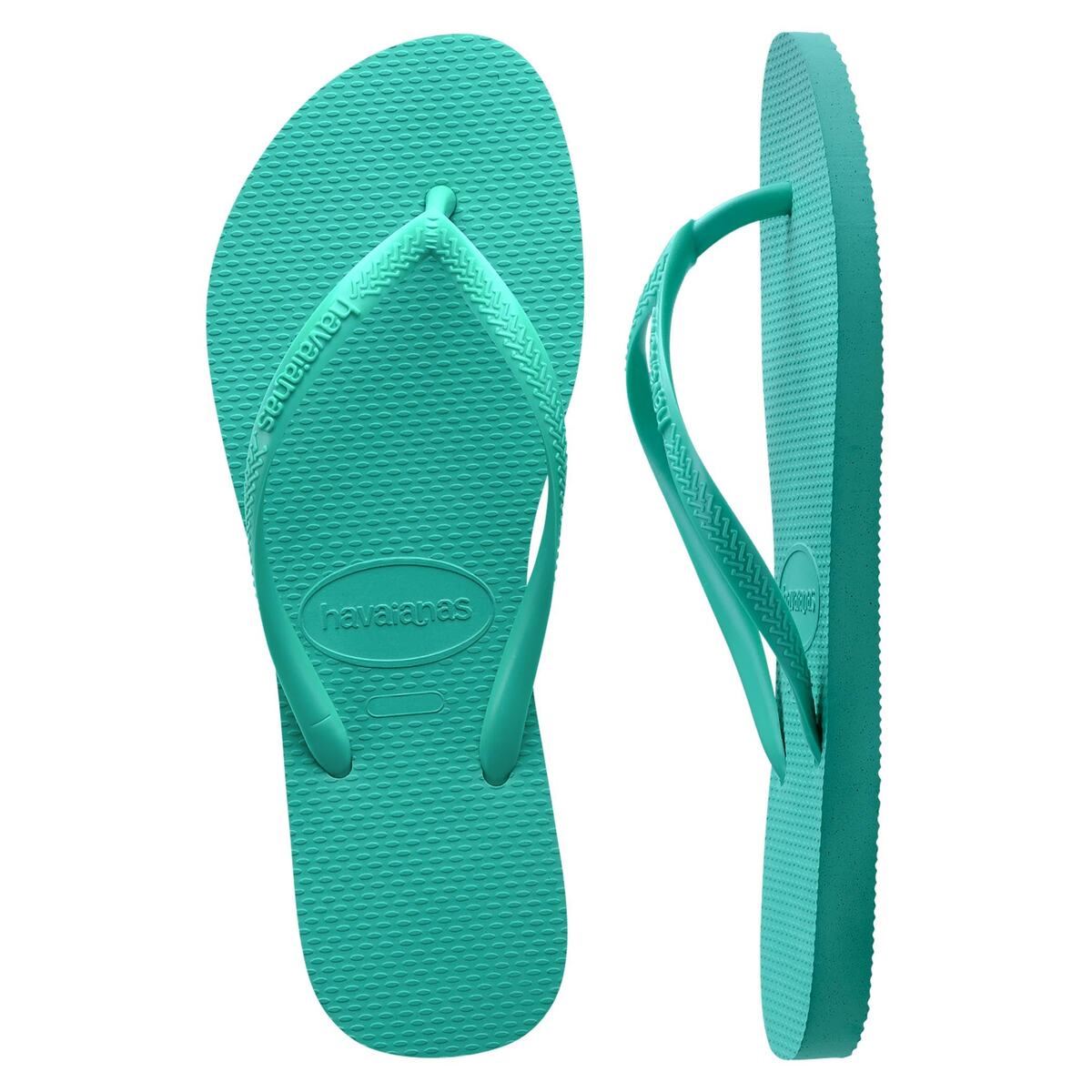Sandalia Havaiana Mujer Turquesa Talla 3