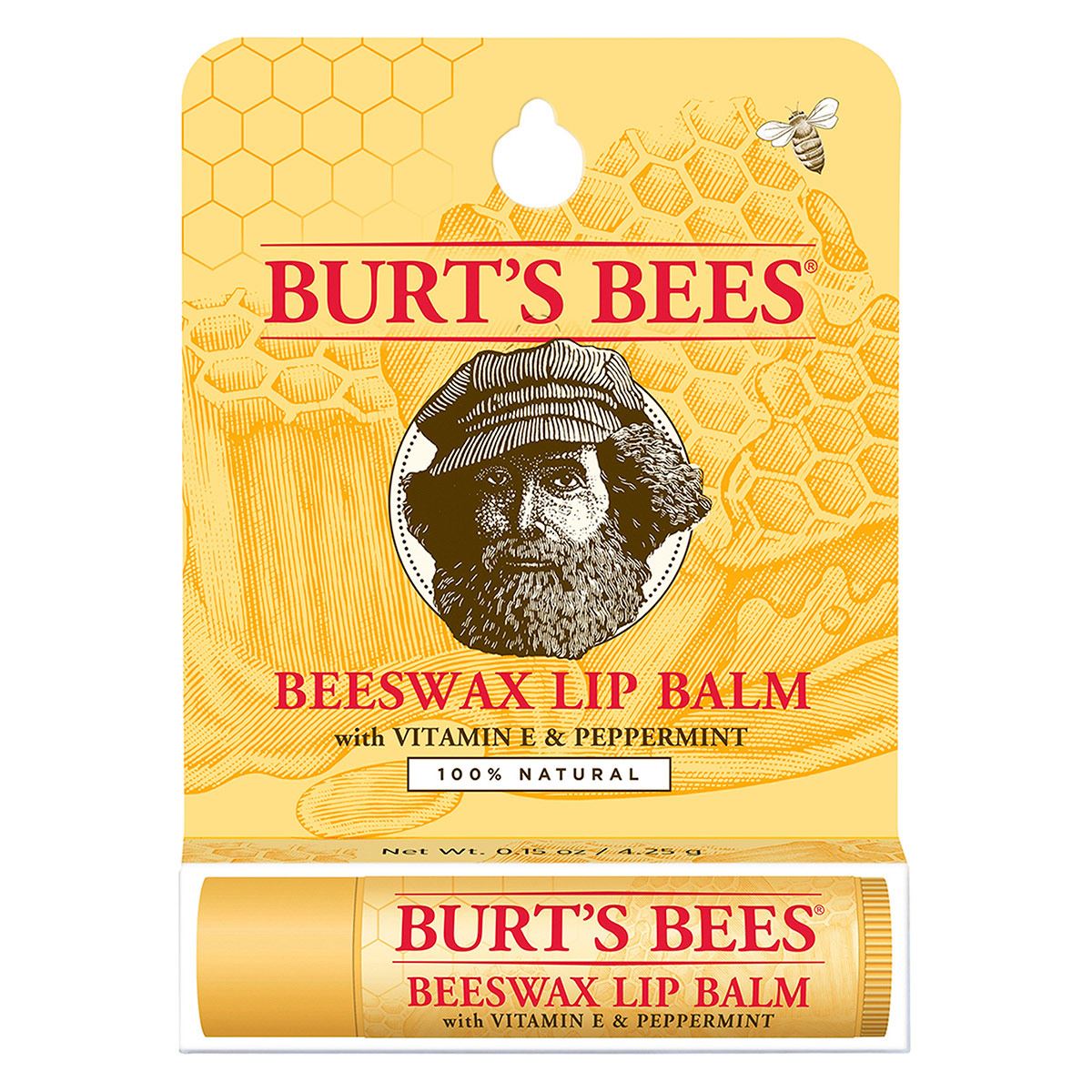 Bálsamo Labial Burt's Bees Cera de Abejas en Blister