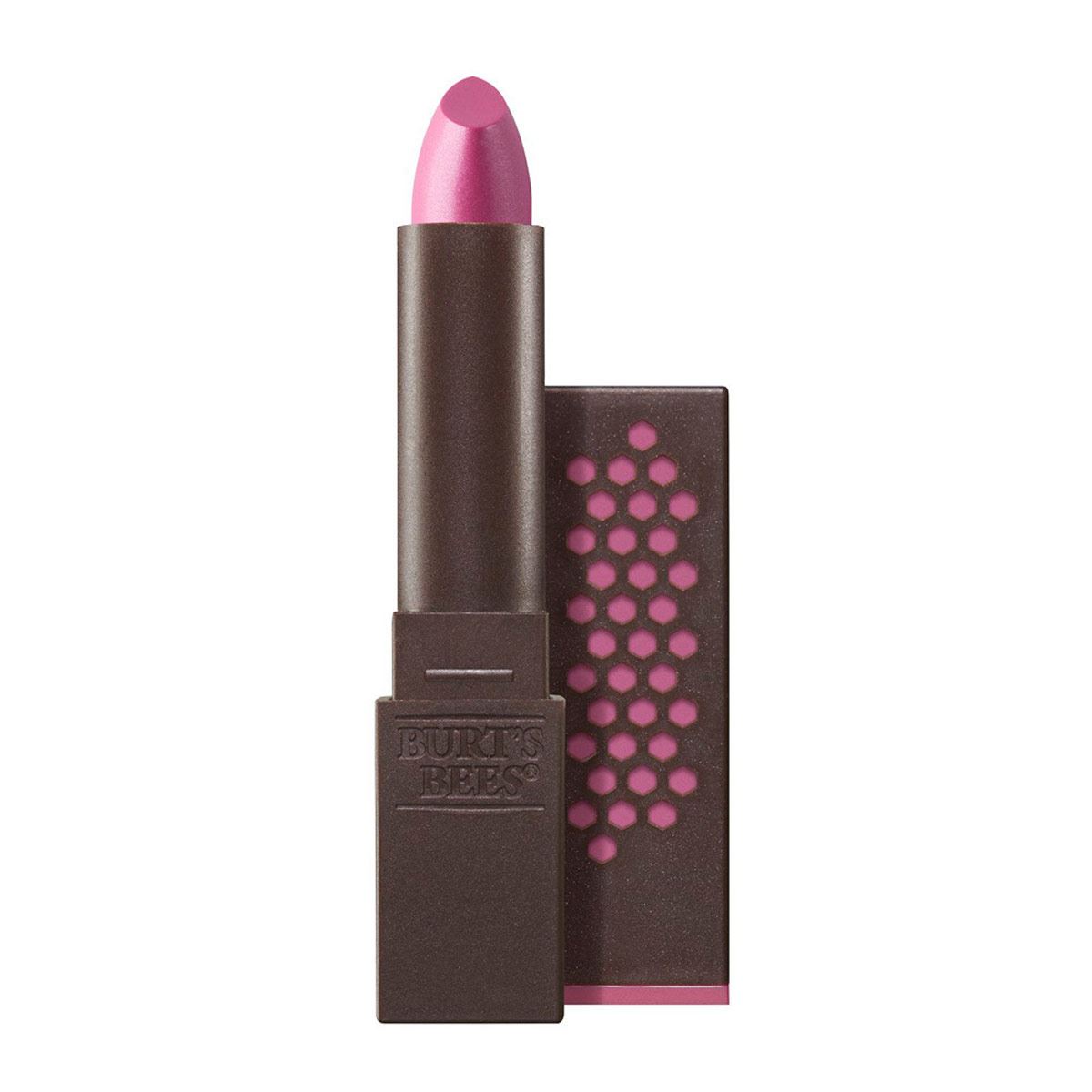 Labial Glossy Lipstick Burt's Bees #516 - Rose Falls