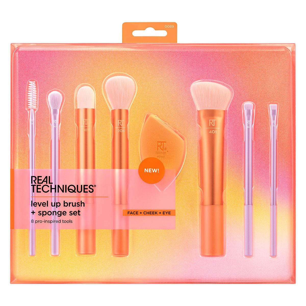 Juego de Brochas y Esponjas Level Up Real Techniques