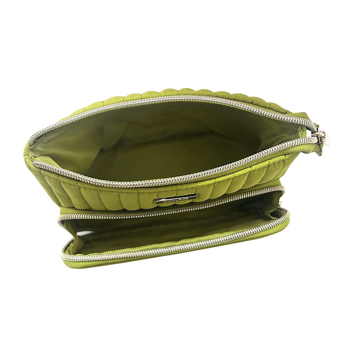 Cosmetiquera de Bolsillo Verde Olivo Modella