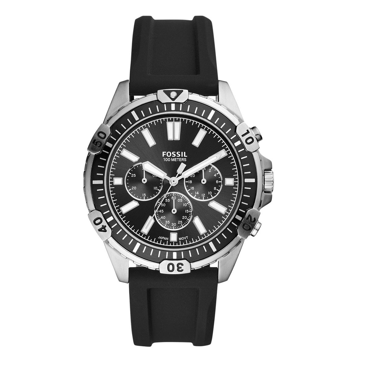 Reloj Fossil Garrett Negro Para Caballero