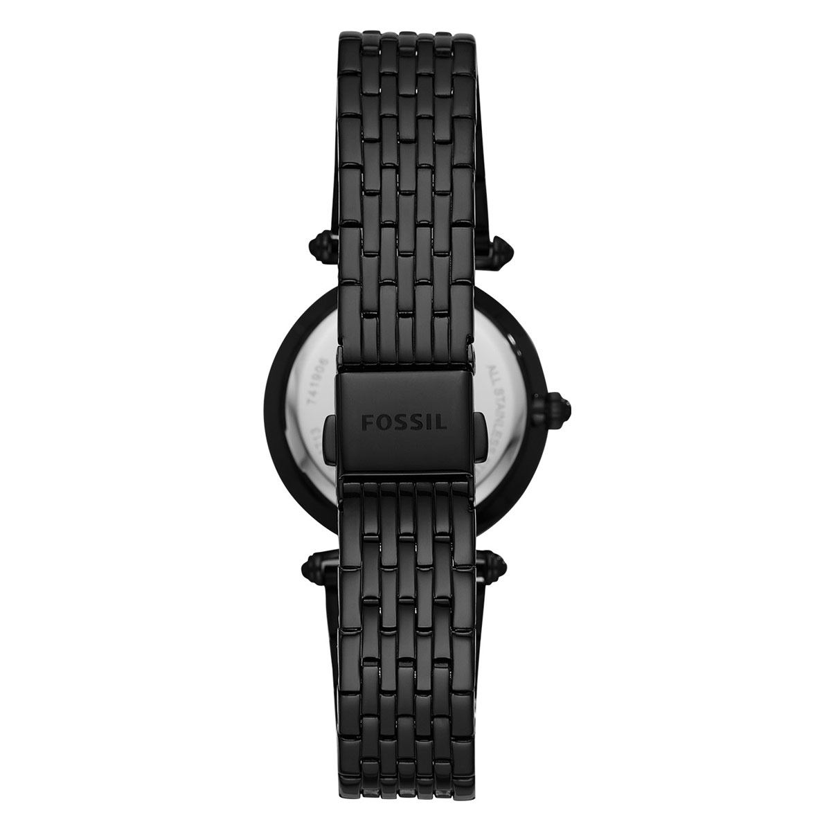 Reloj fossil negro online mujer