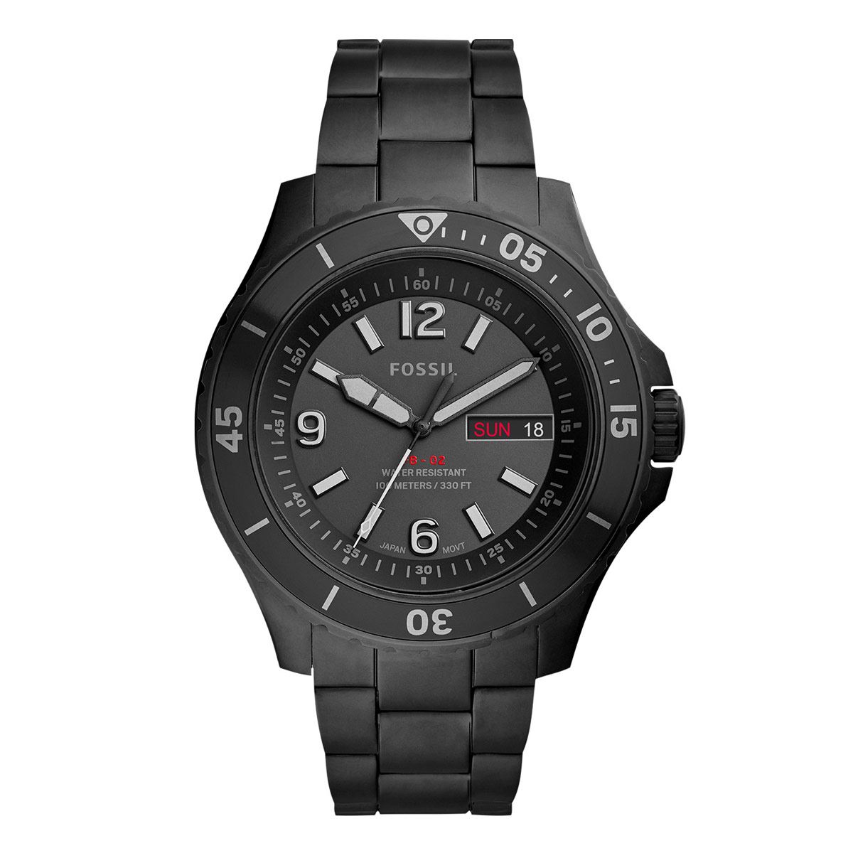 Reloj fossil color discount negro