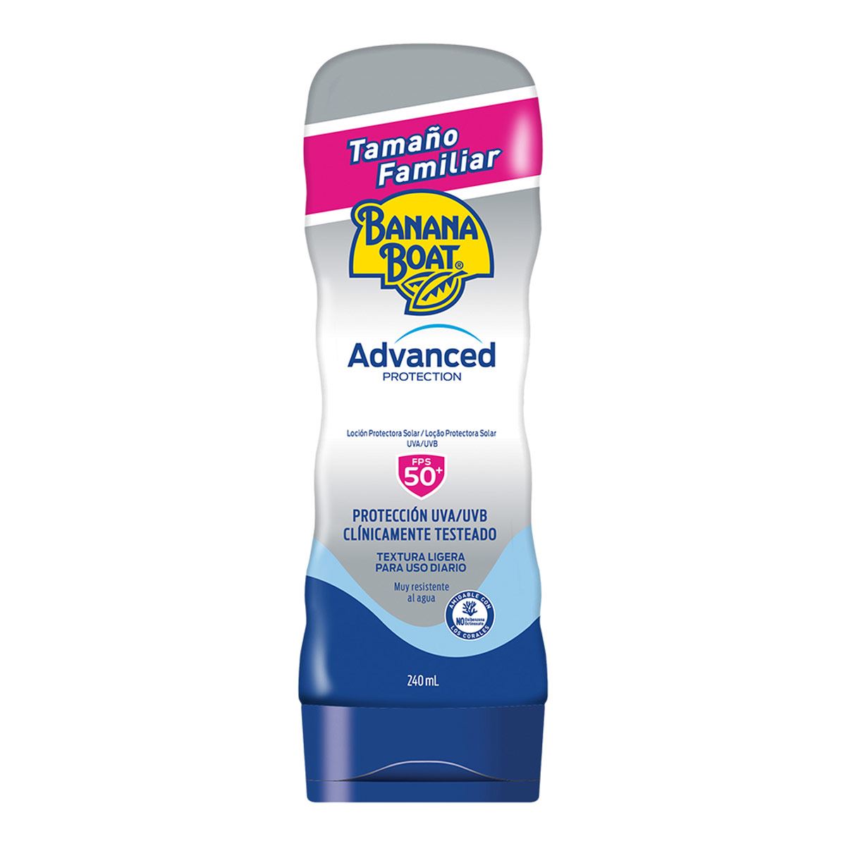 Bloqueador Solar Banana Boat Advance Pro SPF50+ 240 ml