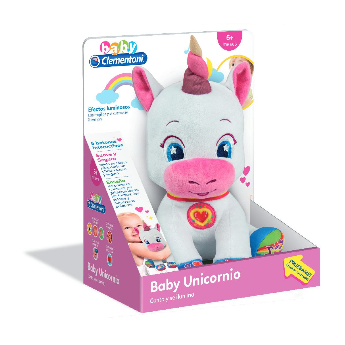 Unicorn interactive plush