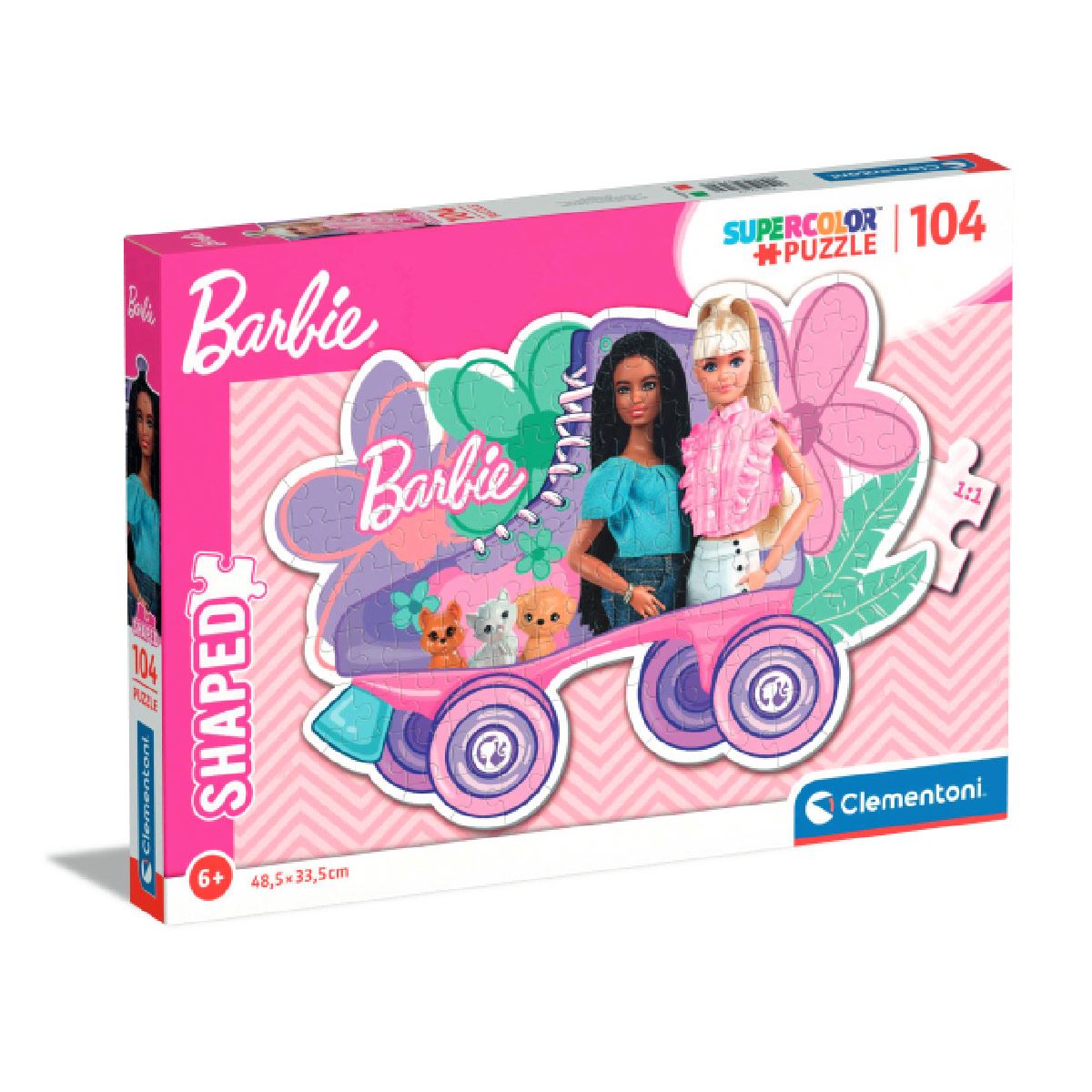 Rompecabezas Barbie Patines 104 piezas