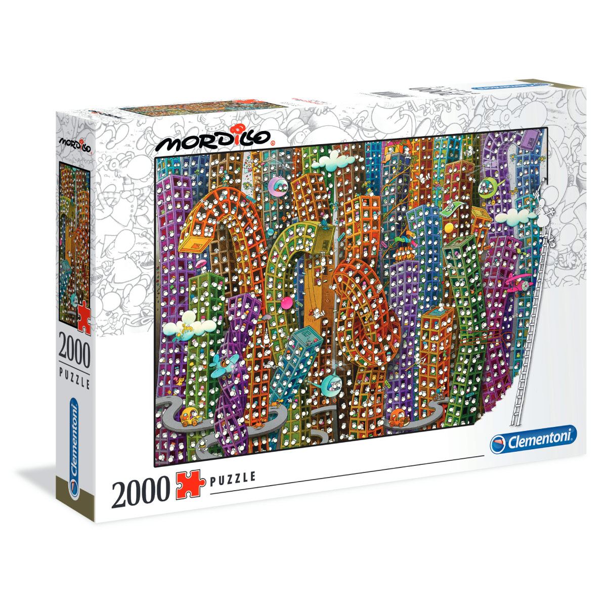 Rompecabezas  2000 piezas Mordillo La Jungla