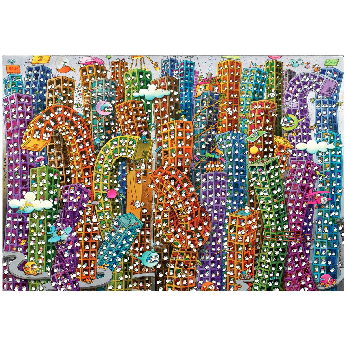 Rompecabezas  2000 piezas Mordillo La Jungla