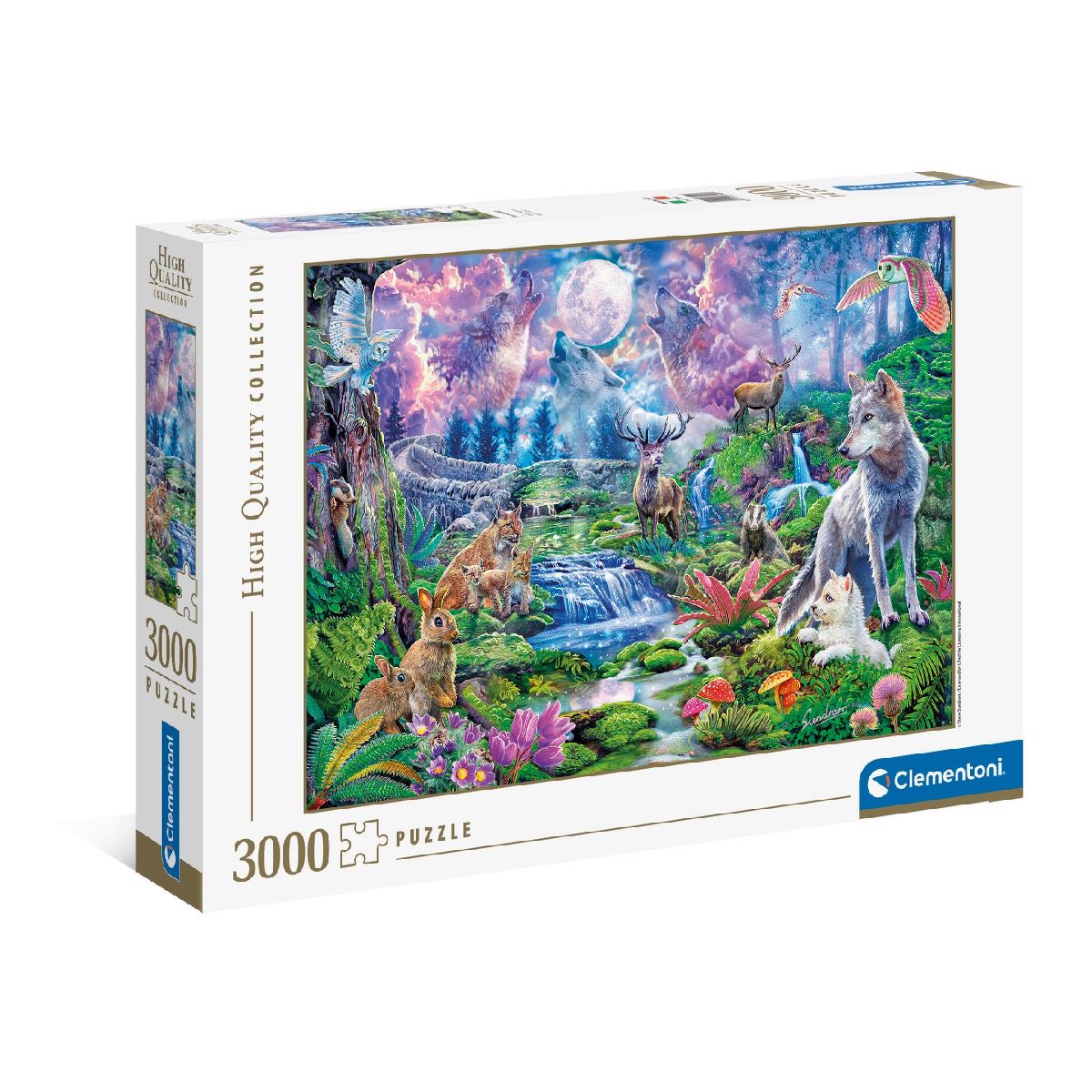 Rompecabezas 3000 HQC luna salvaje