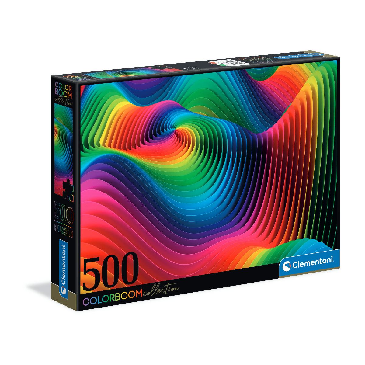 Rompecabezas 500 piezas Ondas de colores