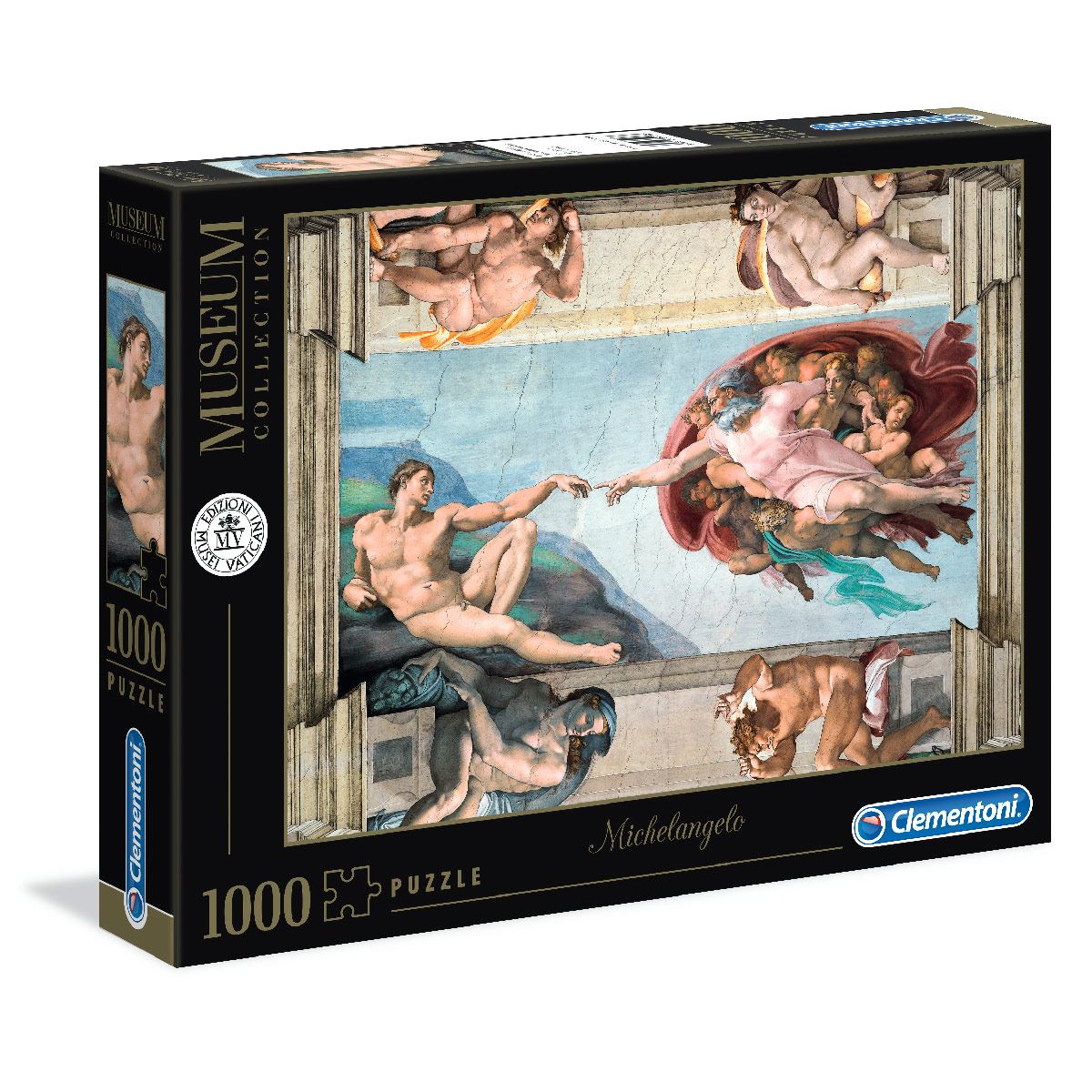 Juego de Mesa Rompecabezas La Creación del Hombre Clementoni