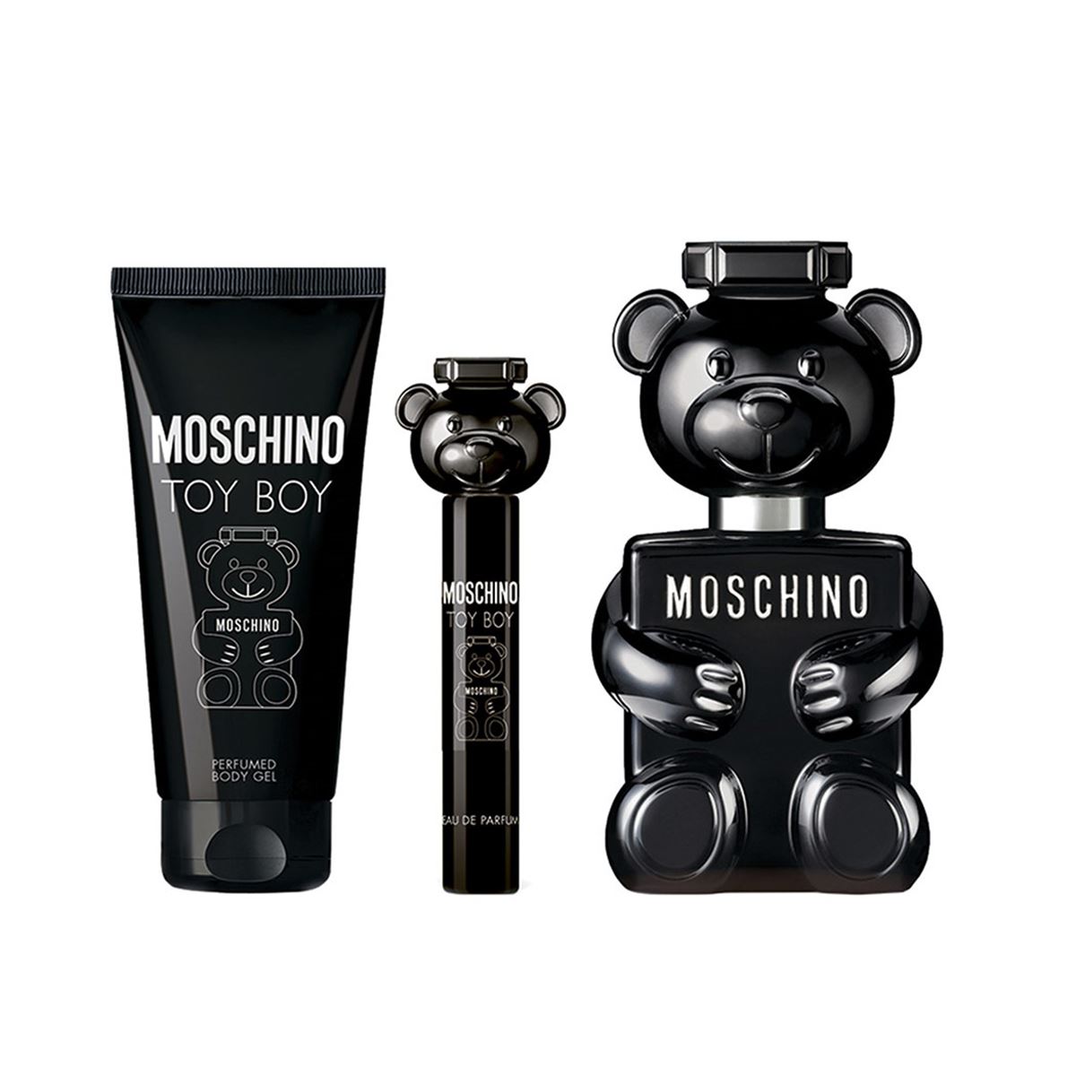 Set Fragancia para Hombre Moschino Toy Boy EDP 100 ml + Crema Corporal 100 ml + EDP 10 ml