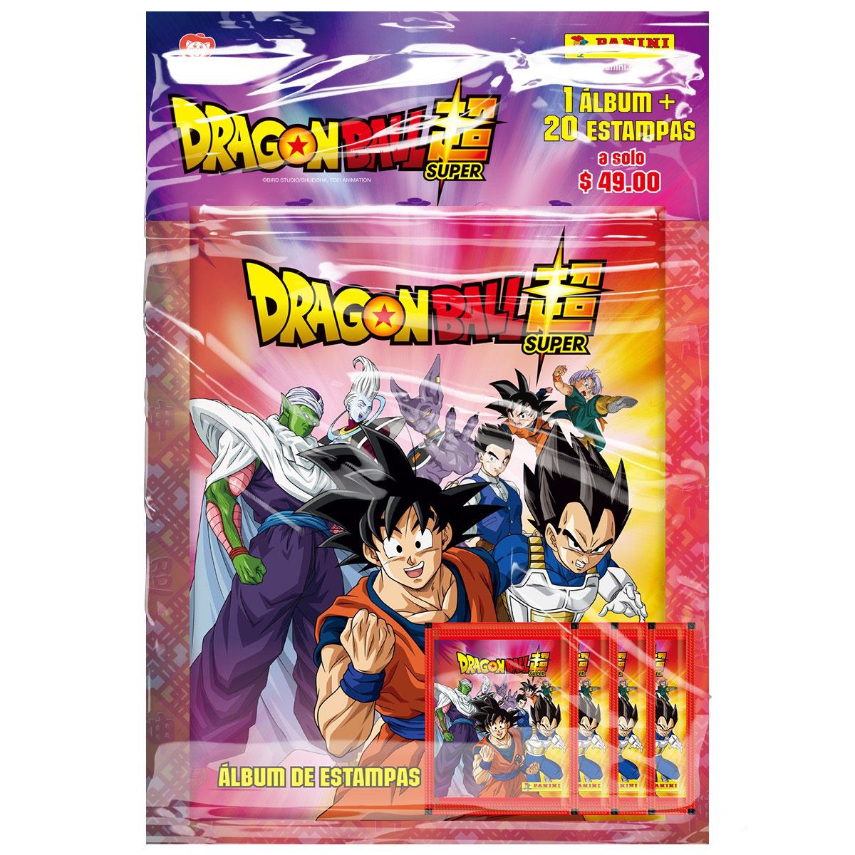 Multiset Dragon Ball Super 4 sobres