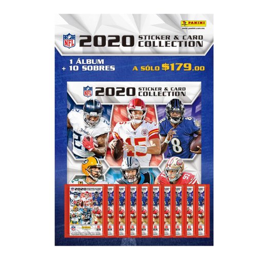 Multiset NFL 2020/2021 10 sobres