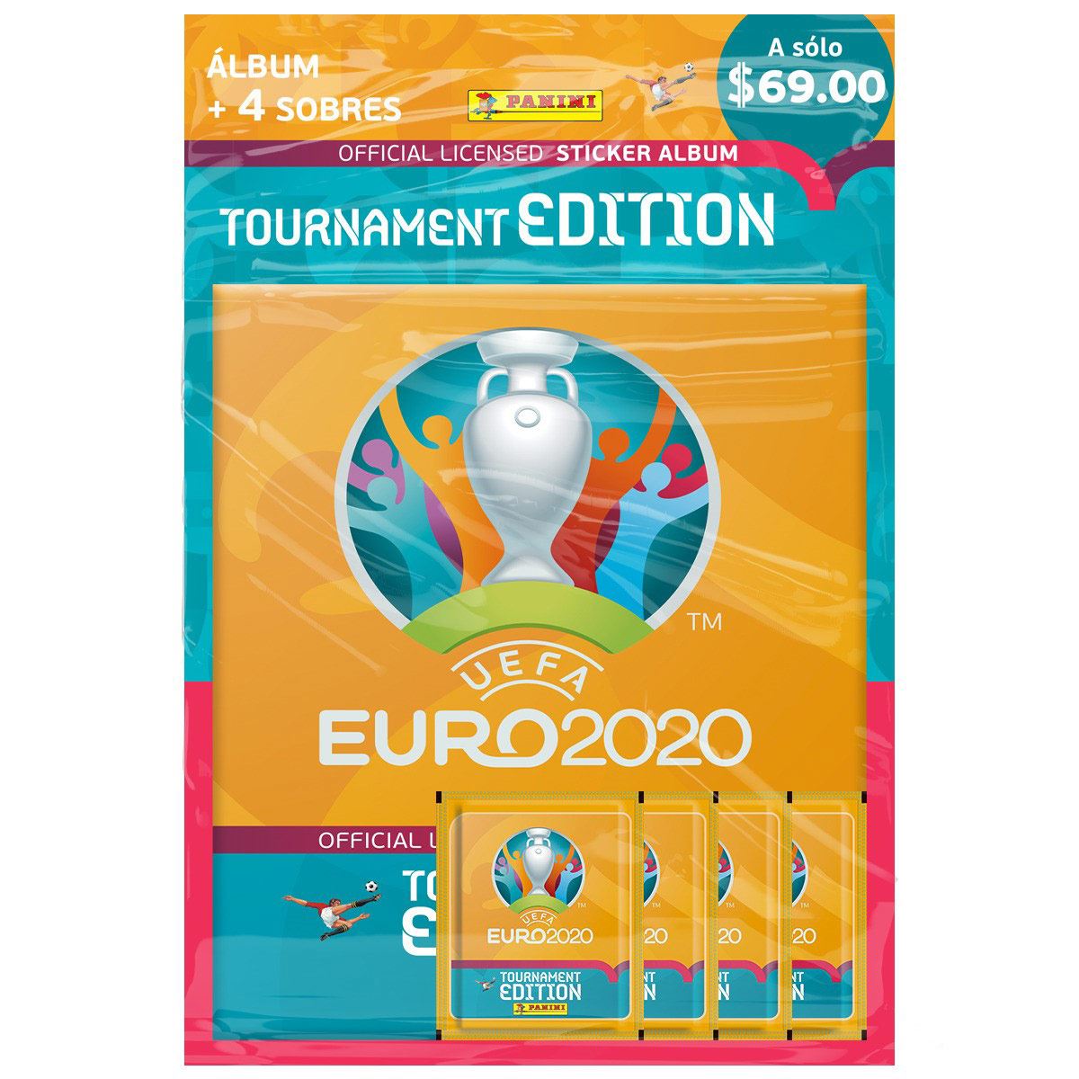 Multiset 4 Sobres Euro 2020