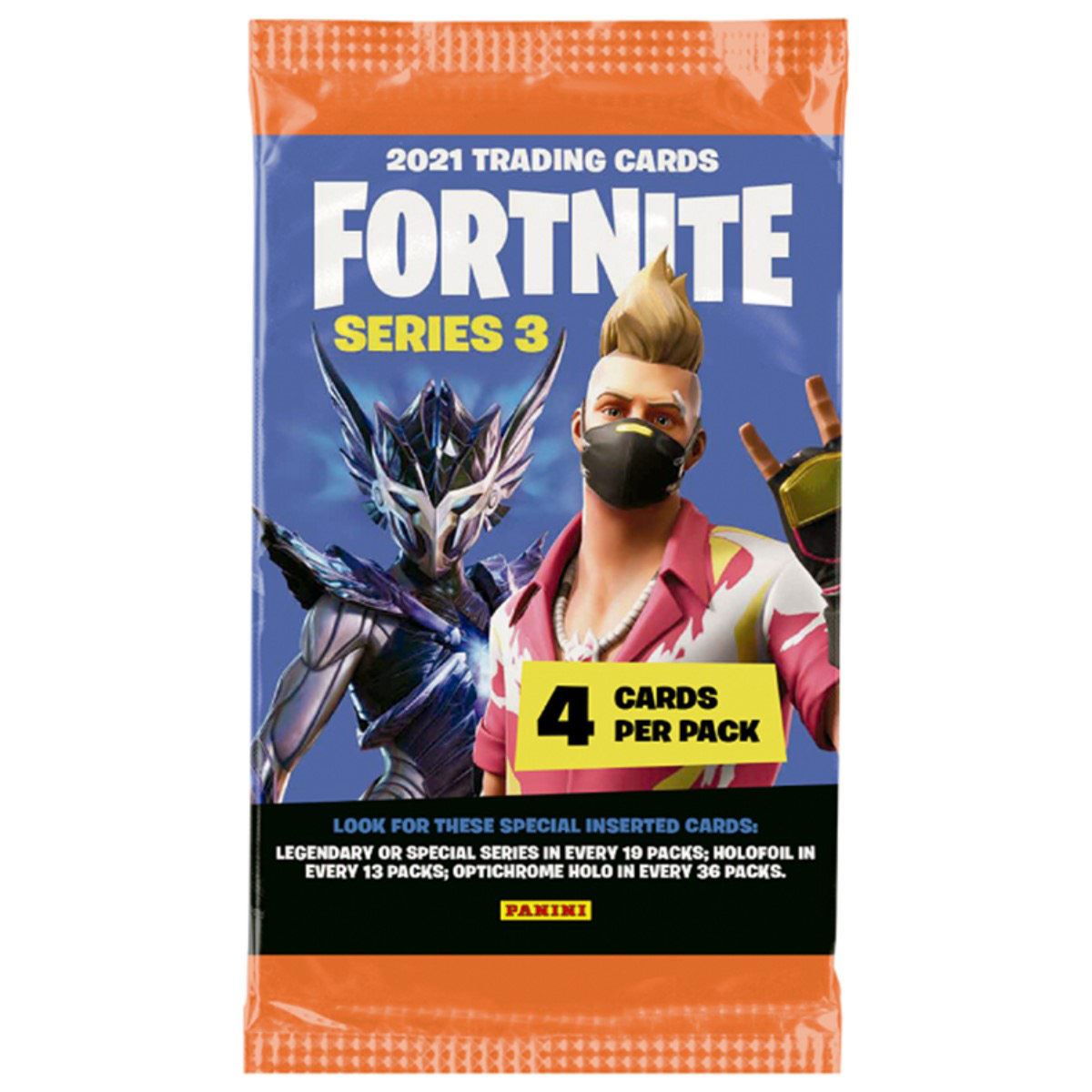 Pack de 26 cartes Panini Fortnite Trading Cards International - Carte à