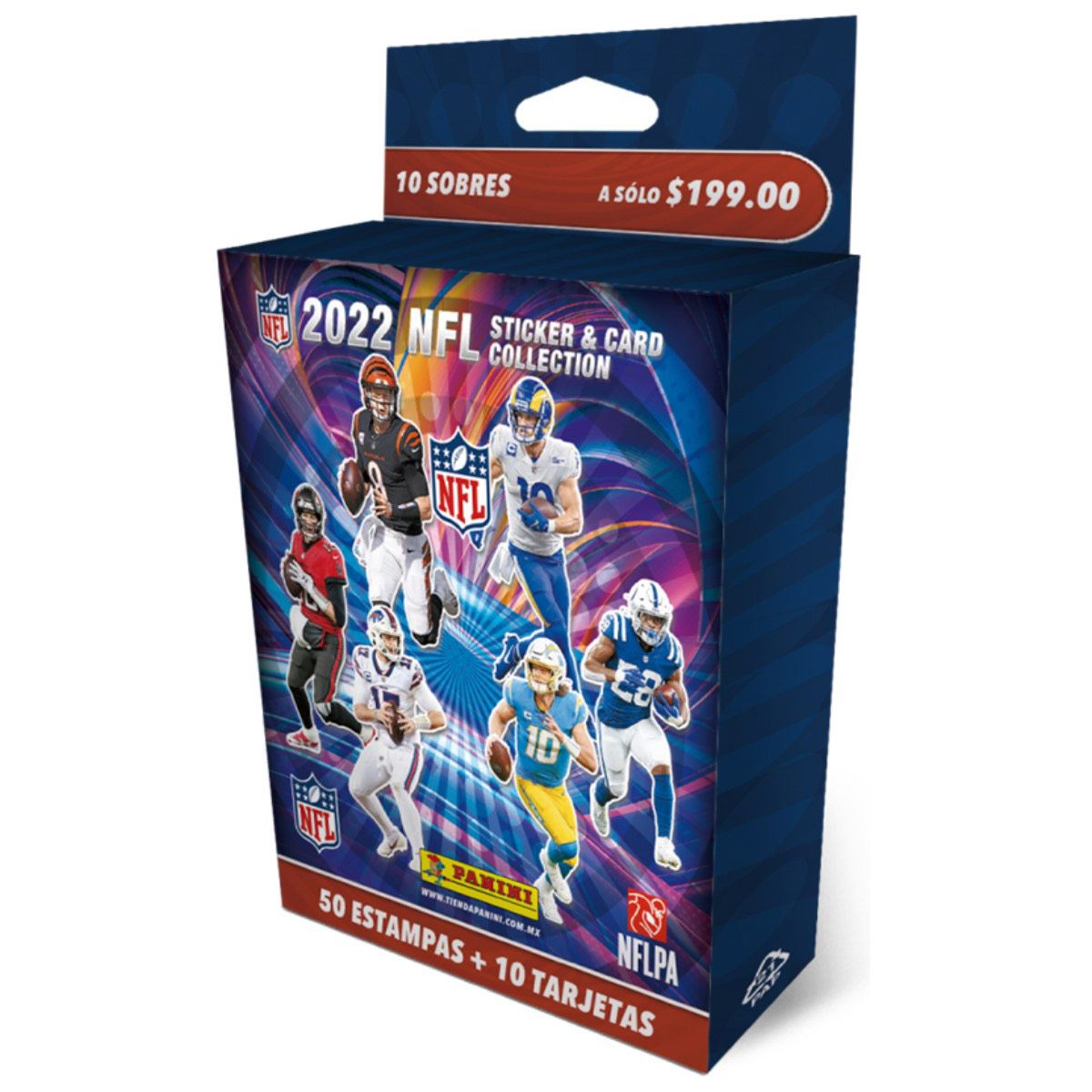Blister de estampas Álbum Panini NFL 2022