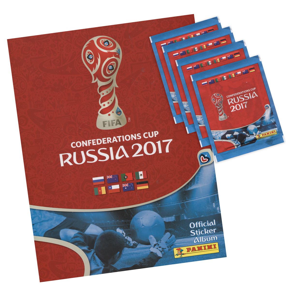 Álbum copa confederaciones Russia 2017