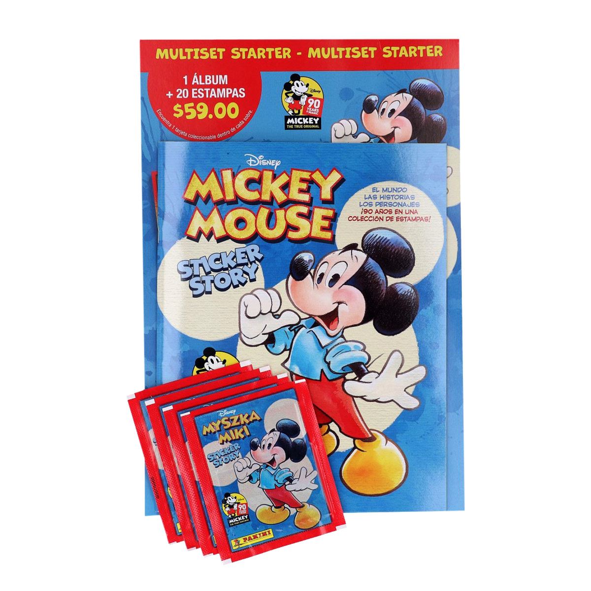 Multiset Panini Mickey Mouse 90 a&#241;os