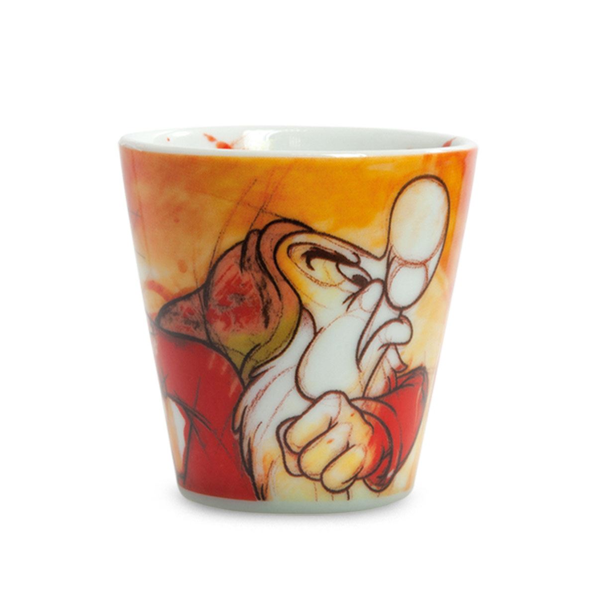 Set 4 Shots 70 ml Disney 7 Enanos Gruñón Porcelana