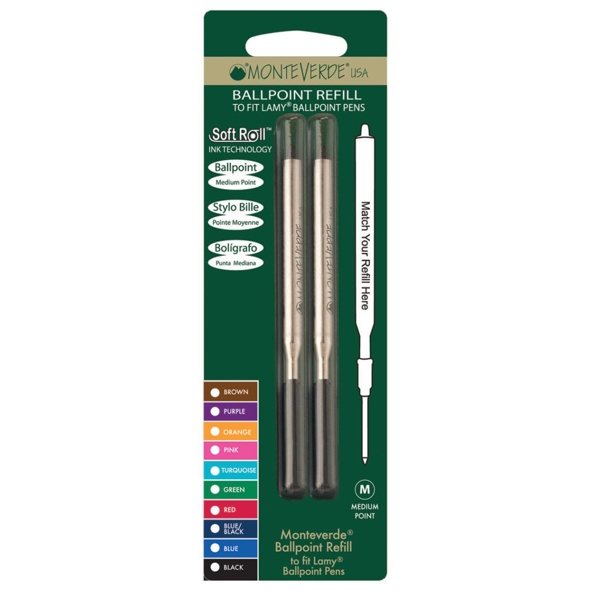 Repuesto Monteverde bolígrafo Lamy rosa m