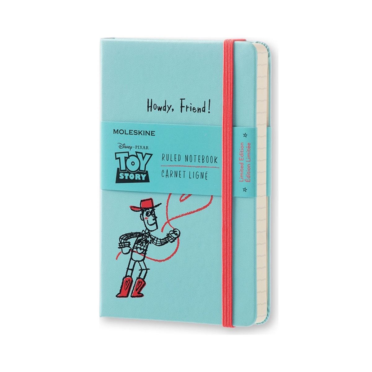 Libreta Toy Story Bolsillo Azul Hoja Rayada Pasta Dura