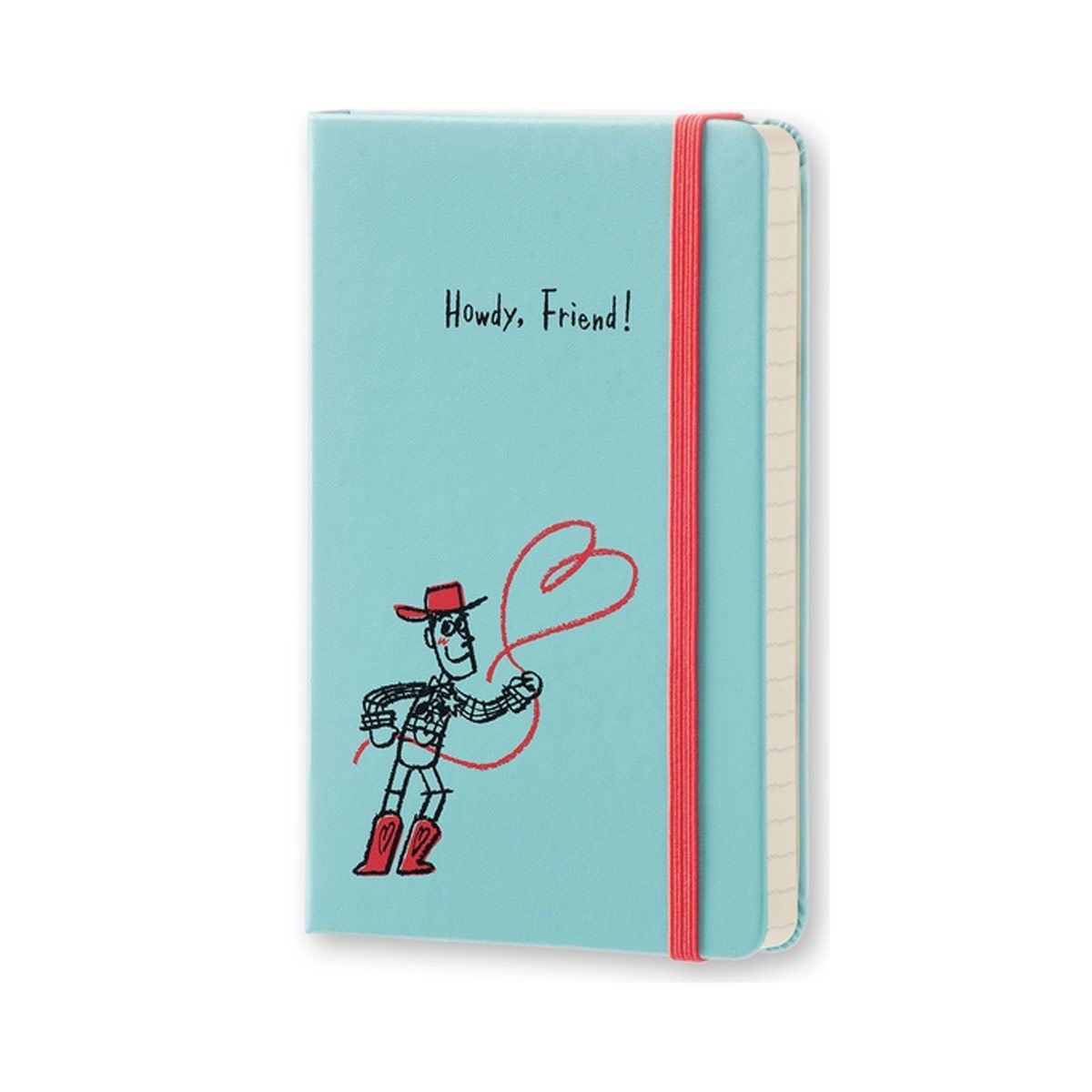 Libreta Toy Story Bolsillo Azul Hoja Rayada Pasta Dura