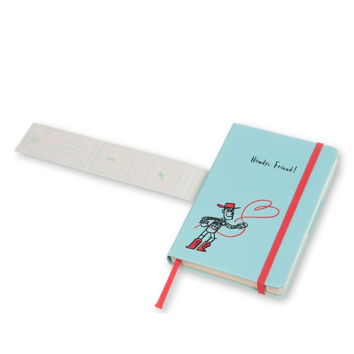 Libreta Toy Story Bolsillo Azul Hoja Rayada Pasta Dura