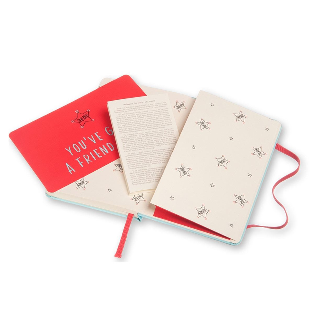 Libreta Toy Story Bolsillo Azul Hoja Rayada Pasta Dura