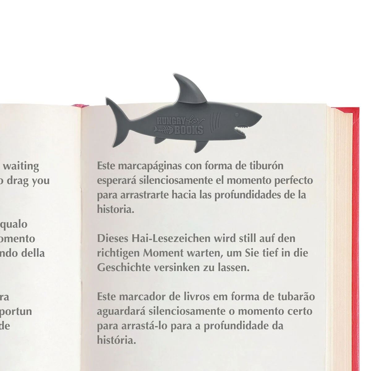 Separador de Libros Legami Figura Tiburón