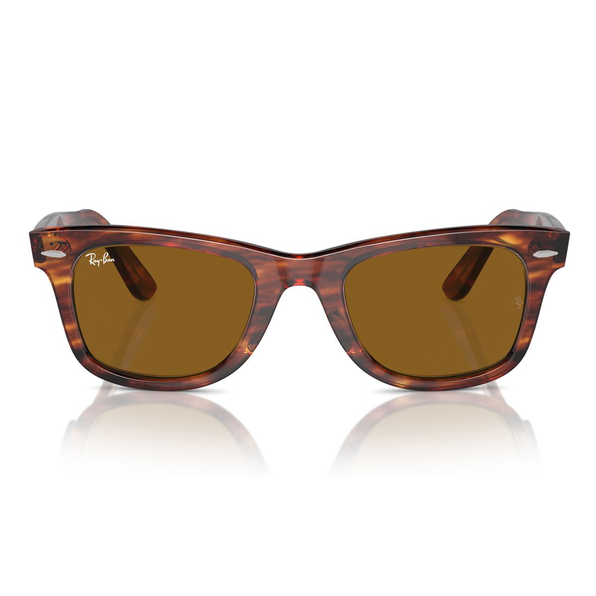Lente Solar  Ray Ban b-15 marrón Unisex
