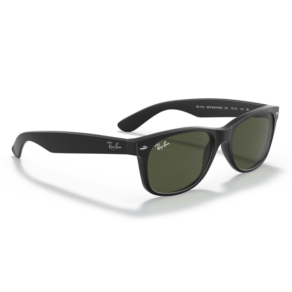 Lente Solar  Ray Ban verde cristal Unisex