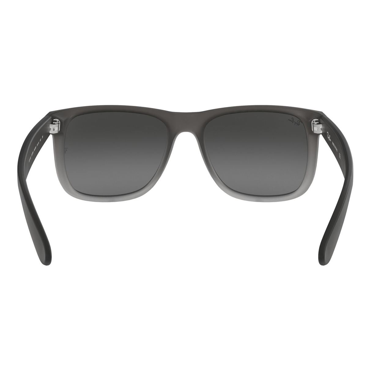 Lente Solar Ray-Ban Justin Plateado en Nylon Gris