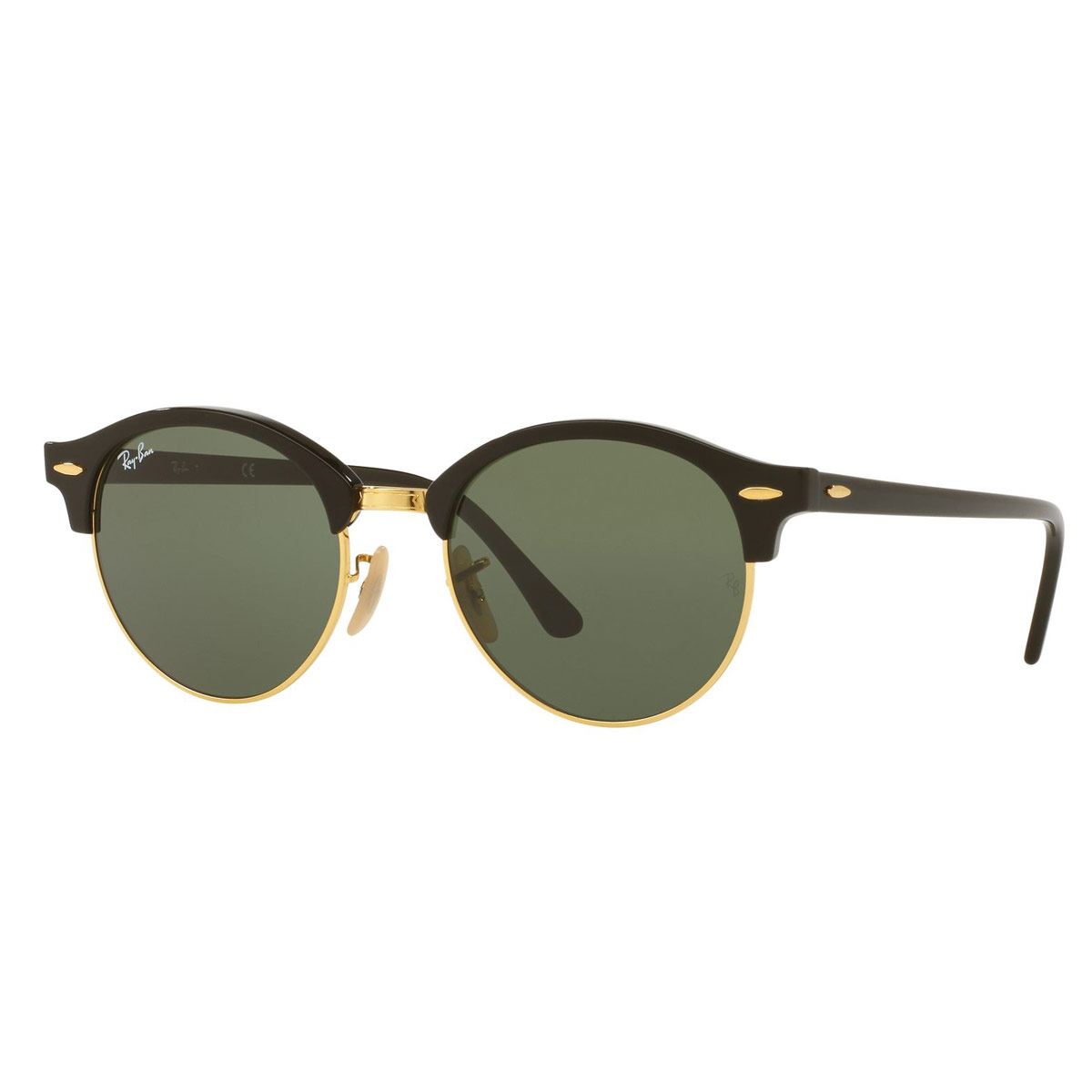 Lente solar Ray Ban Clubround negro