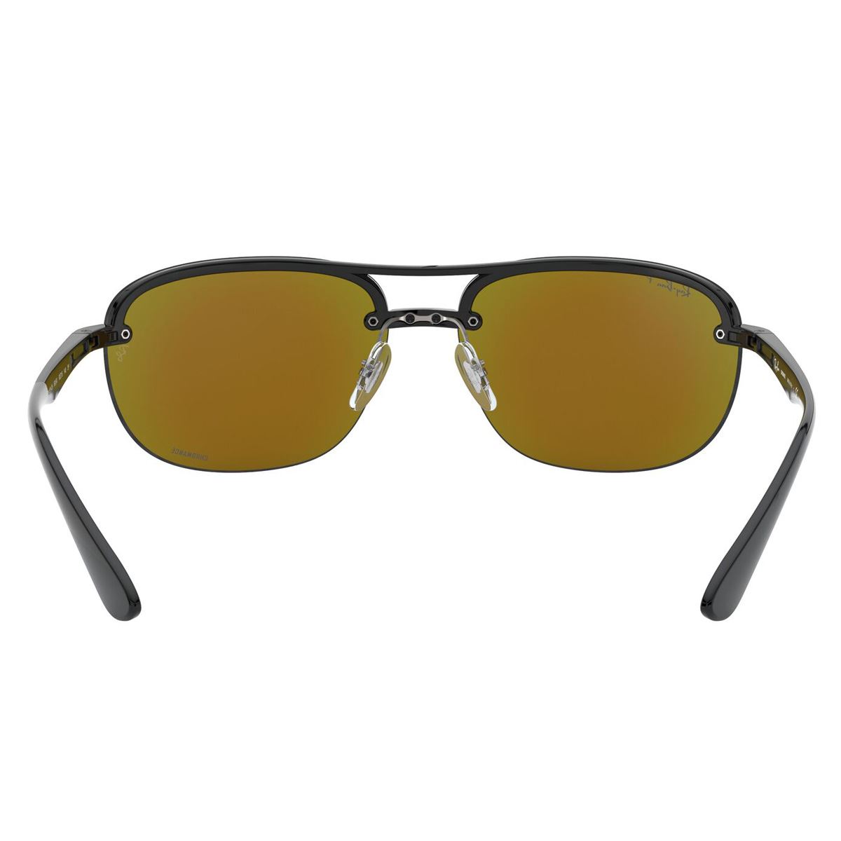 Lente Solar Ray-Ban Azul en Nylon Negro