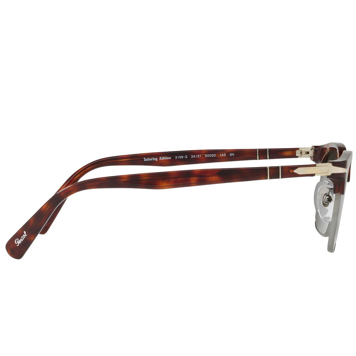 Persol verde, armazón de acetato habana unisex