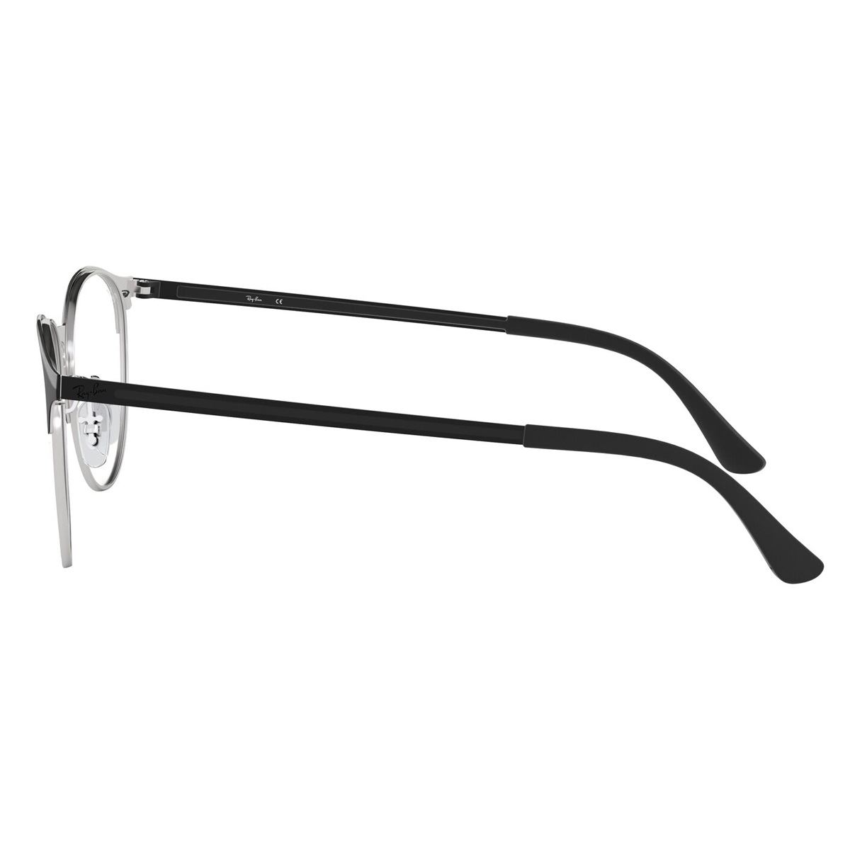 Armazón Ray-Ban en metal negro-plata